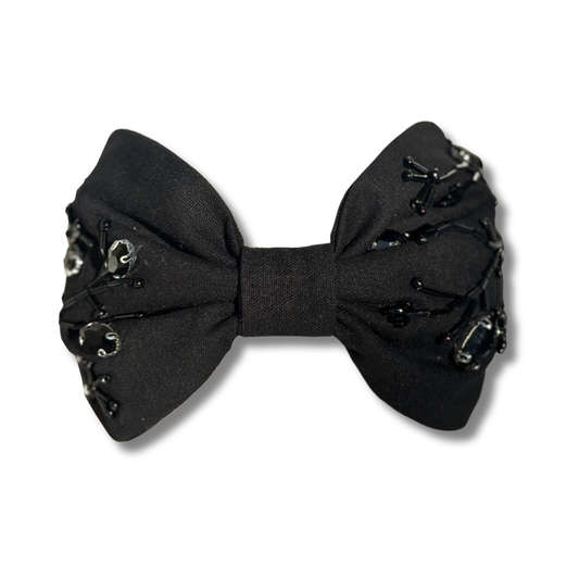 Black Diamond Headband,Unique Handmade Women’s Headband – Trendy, Modern & Elegant Style