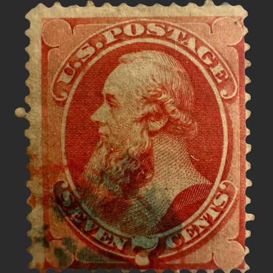 U.S. 7 Cents Edwin Stanton Stamp – Bank Note Issue