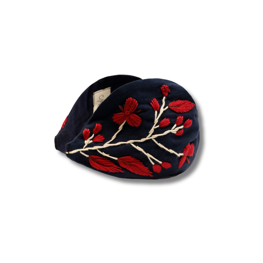 Raspberry Scarf,hic Handmade Headband – Elegant Women’s Hair Accessory for Daily & Party Wear