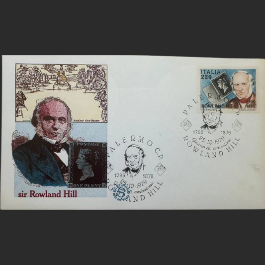 Italy First Day Cover – Sir Rowland Hill Centenary 1979
