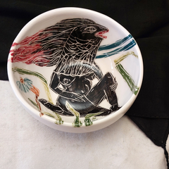 Weird Animals Ceramic Bowls (Set of 6)