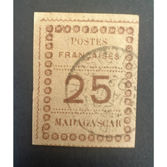 Madagascar Postage Stamps – 10c & 25c Issues (1891, Used)