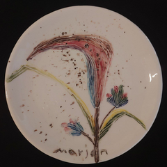 Hand Painted Plate by Marjan Andaroudi