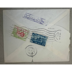 MID EAST Postal Covers – Lot of 6 (Used, 1950s–1960s)