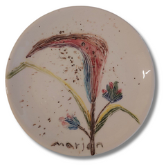Hand Painted Plate by Marjan Andaroudi