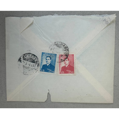 MID EAST Postal Covers – Lot of 6 (Used, 1950s–1960s)